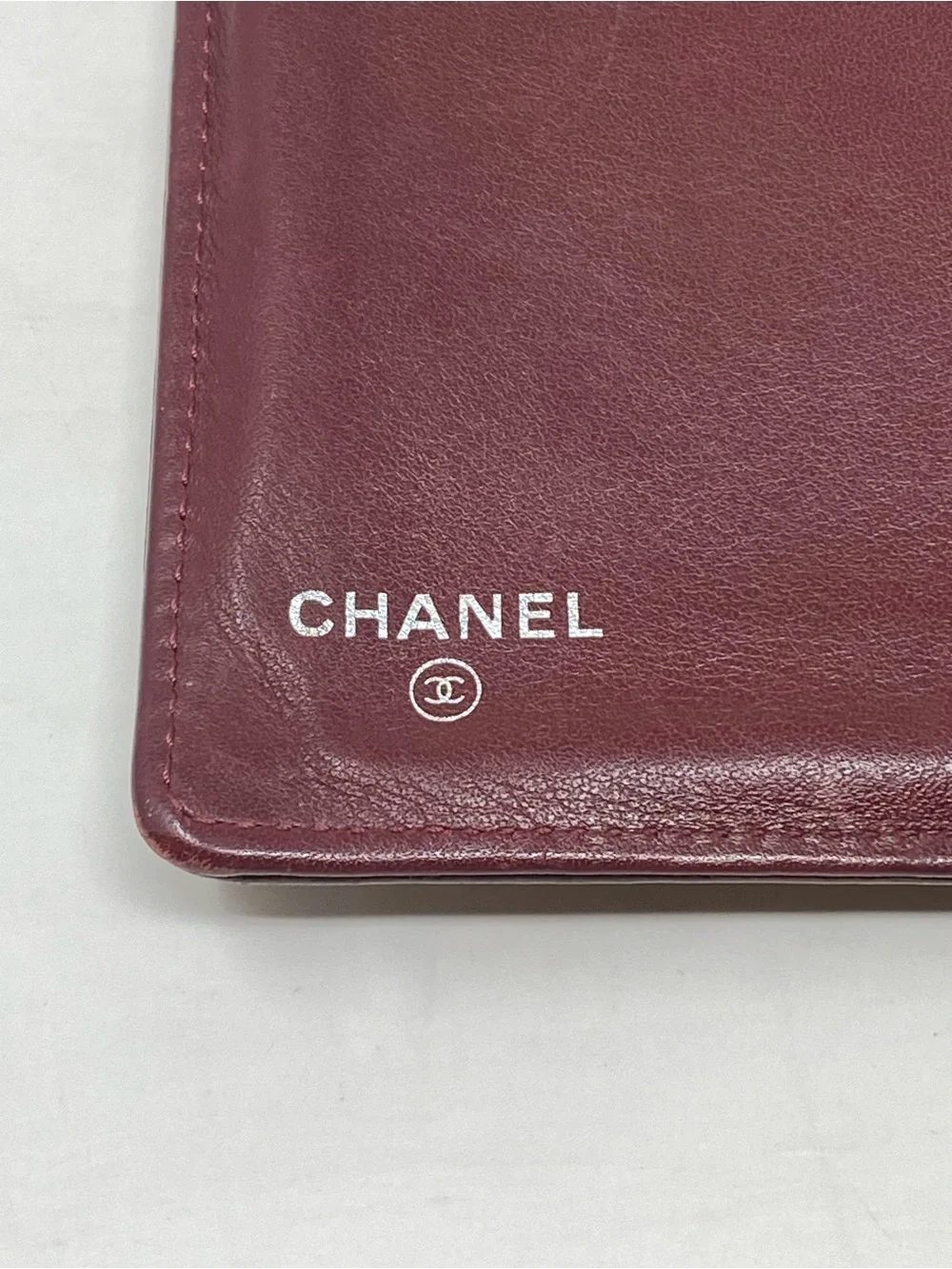 Chanel Wallet Long CC Enamel Bronze Patent Leather